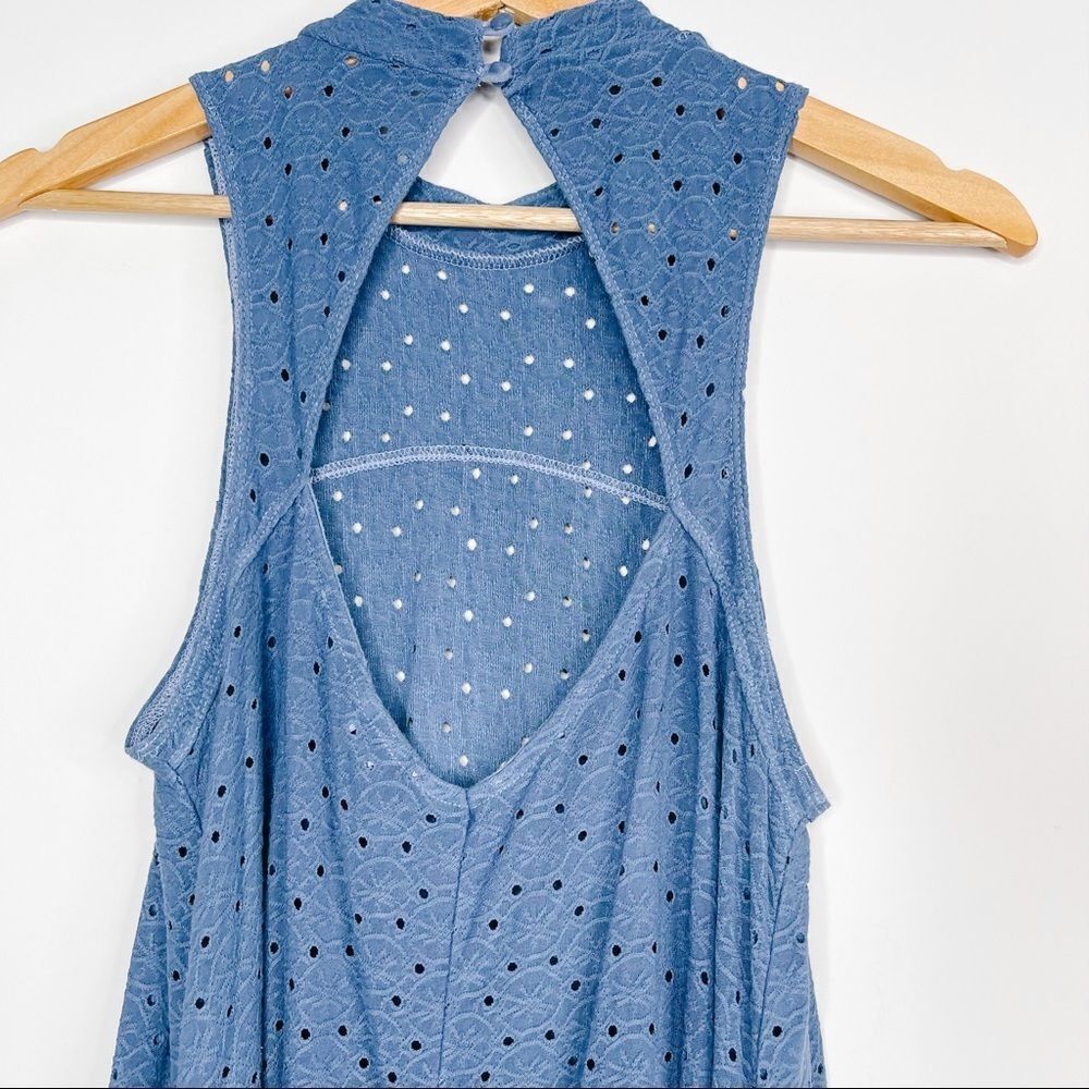 American Eagle Soft & Sexy Eyelet Swing Tank Top - Picture 7 of 10